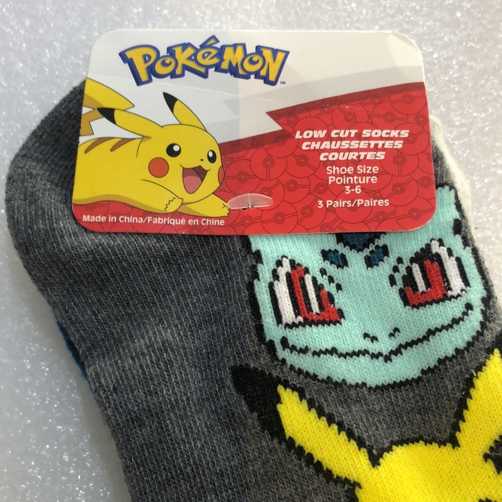 Pokémon low cut socks - Picture 5 of 6